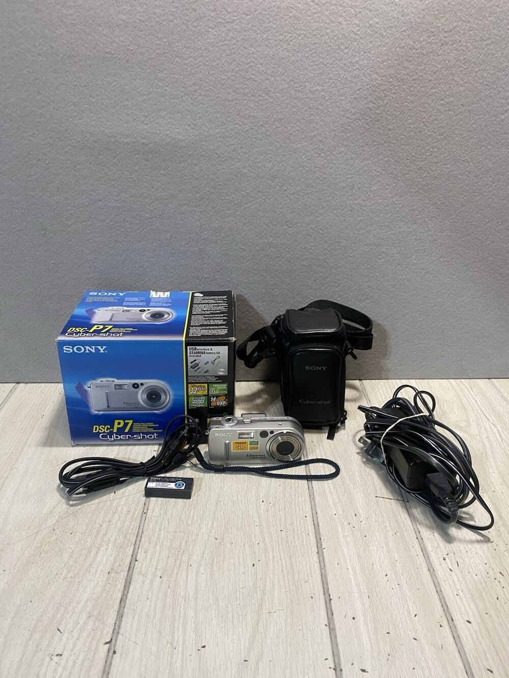 Sony Cyber-shot DSC-P71 3.2MP Digital Camera Needs New Battery